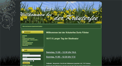 Desktop Screenshot of dorisfoelster.info